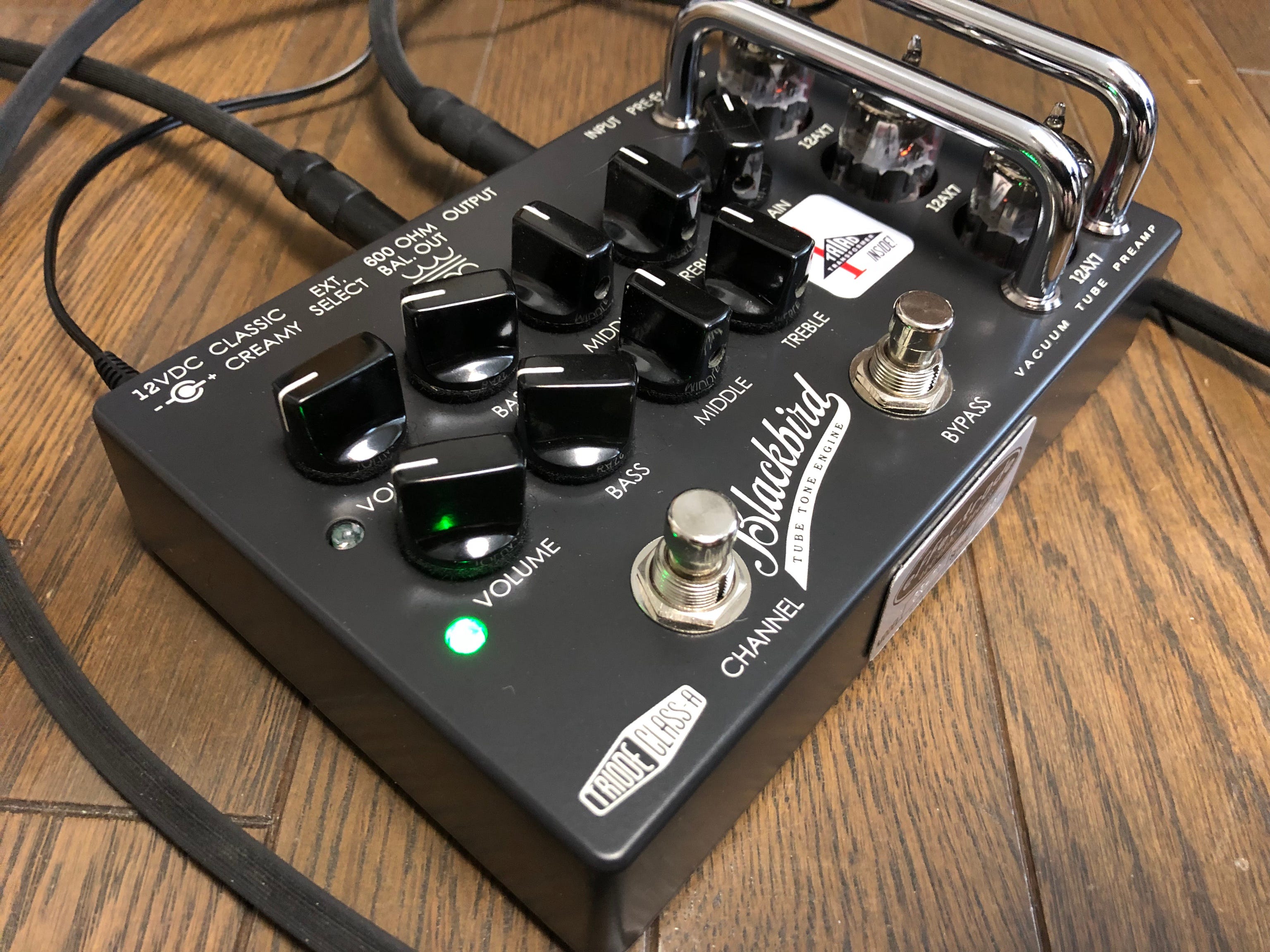 ギター Effectrode Blackbird SR-71 Blackbird Vacuum Tube Preamp for guitar - Effectrode
