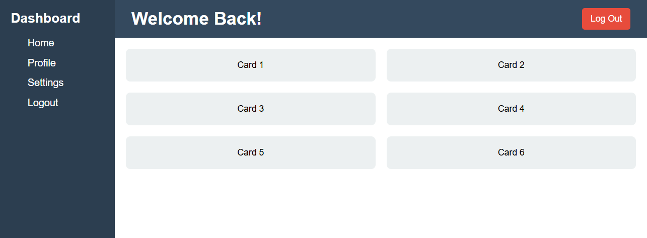 Using Css Flexbox For Dashboard Designs Using CSS Flexible Boxes