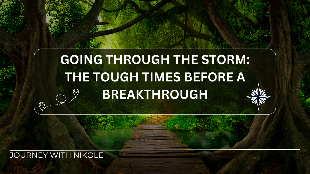 Going Through the Storm: The Tough Times Before a Breakthrough | by Nikole  | Medium, image size:1280x720