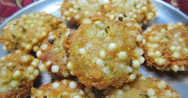 Sabudana Tikki Recipe ( Spiced Tapioca Pearls Patties Recipe)