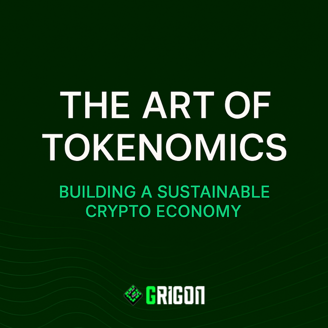 The Art of Tokenomics: Building a Sustainable Crypto Economy | by GriGon |  Medium