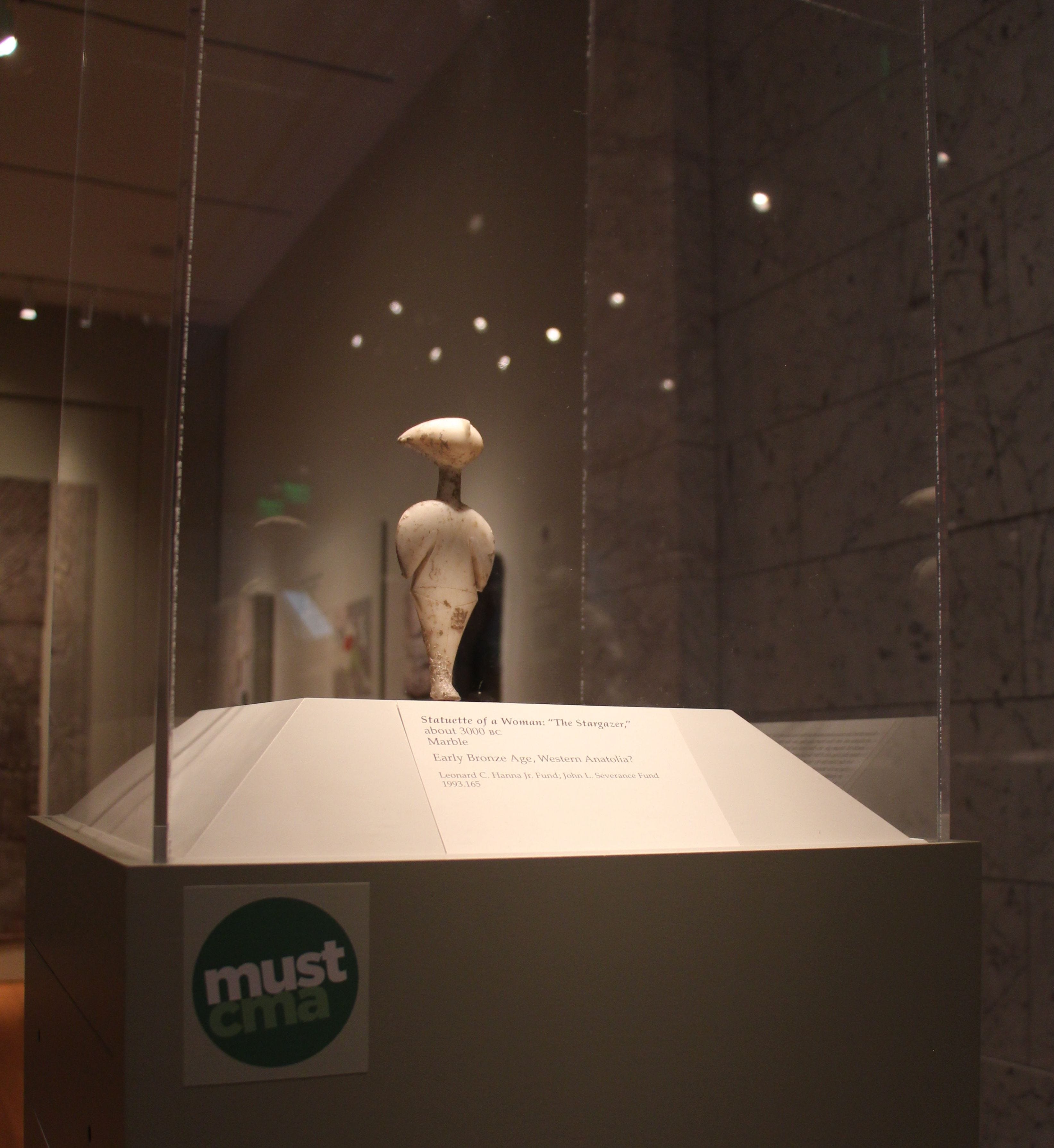 Statuette of a Woman: The Stargazer is a “must see” at the CMA