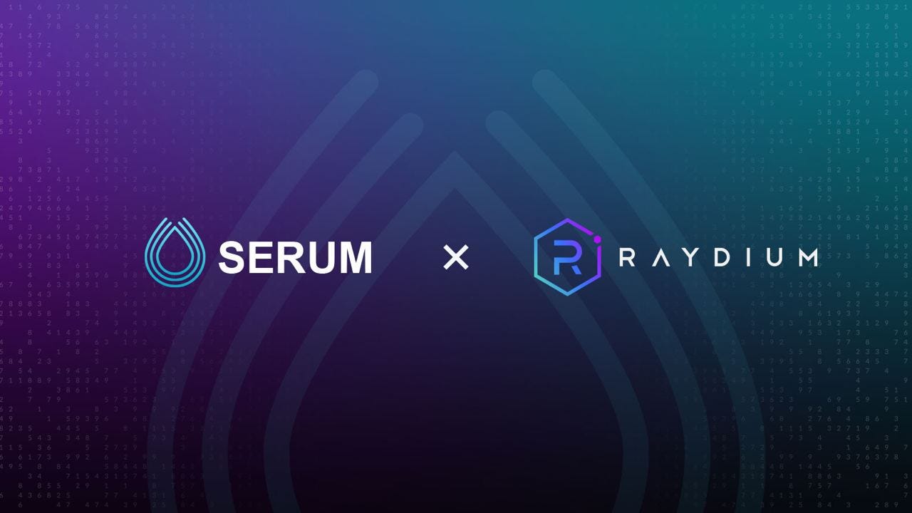 Raydium — A Breakthrough in the Solana Ecosystem — Serum Stories #4 | by  Project Serum | Serum Stories | Medium