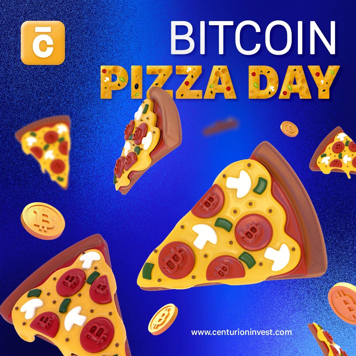 Bitcoin Pizza Day: A Slice of Crypto History and Culinary Innovation | by  CENTURION INVEST | Medium