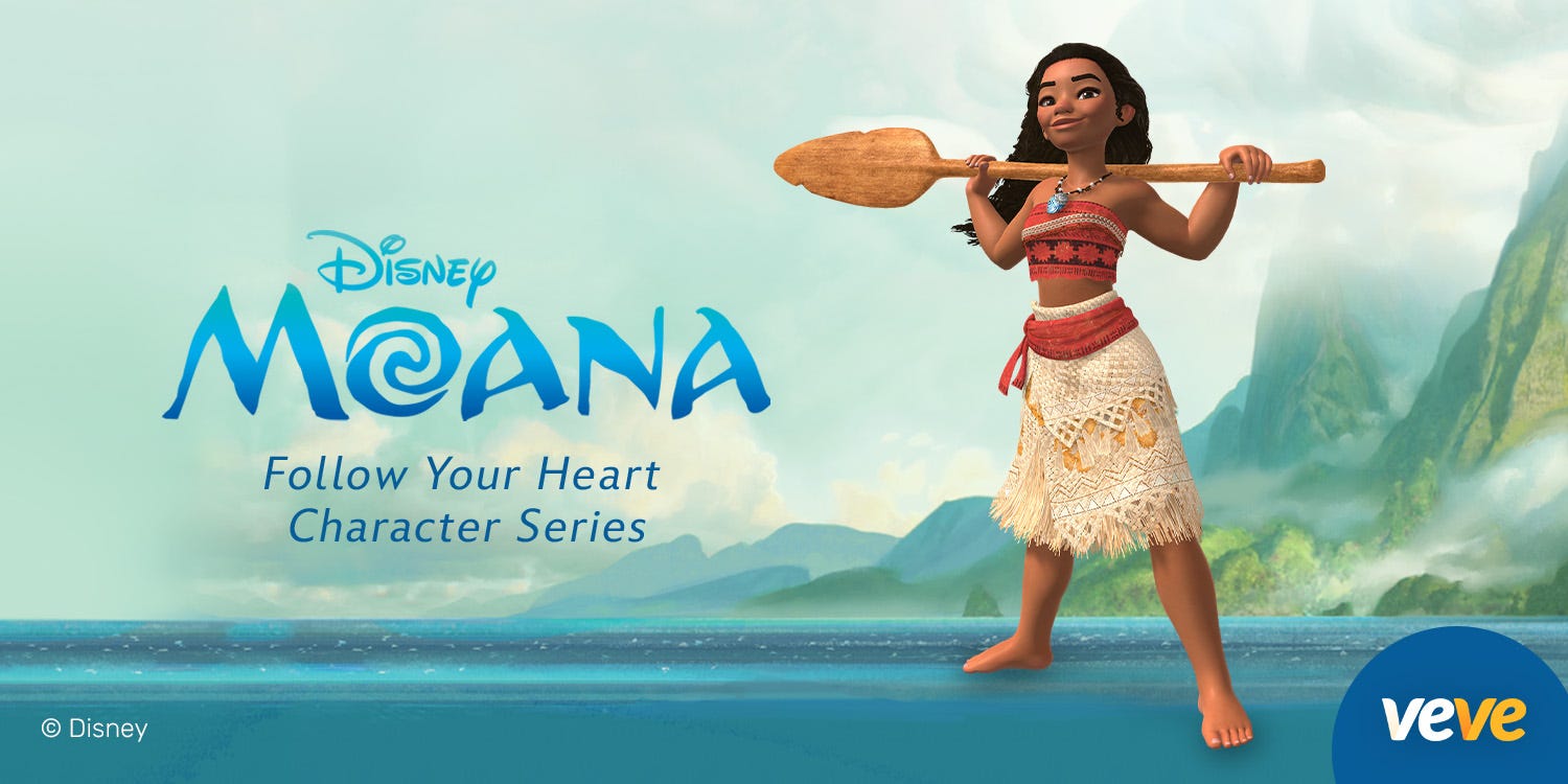 Moana様確認ページ Disney Moana Follow Your Heart Character Series | by VeVe Digital
