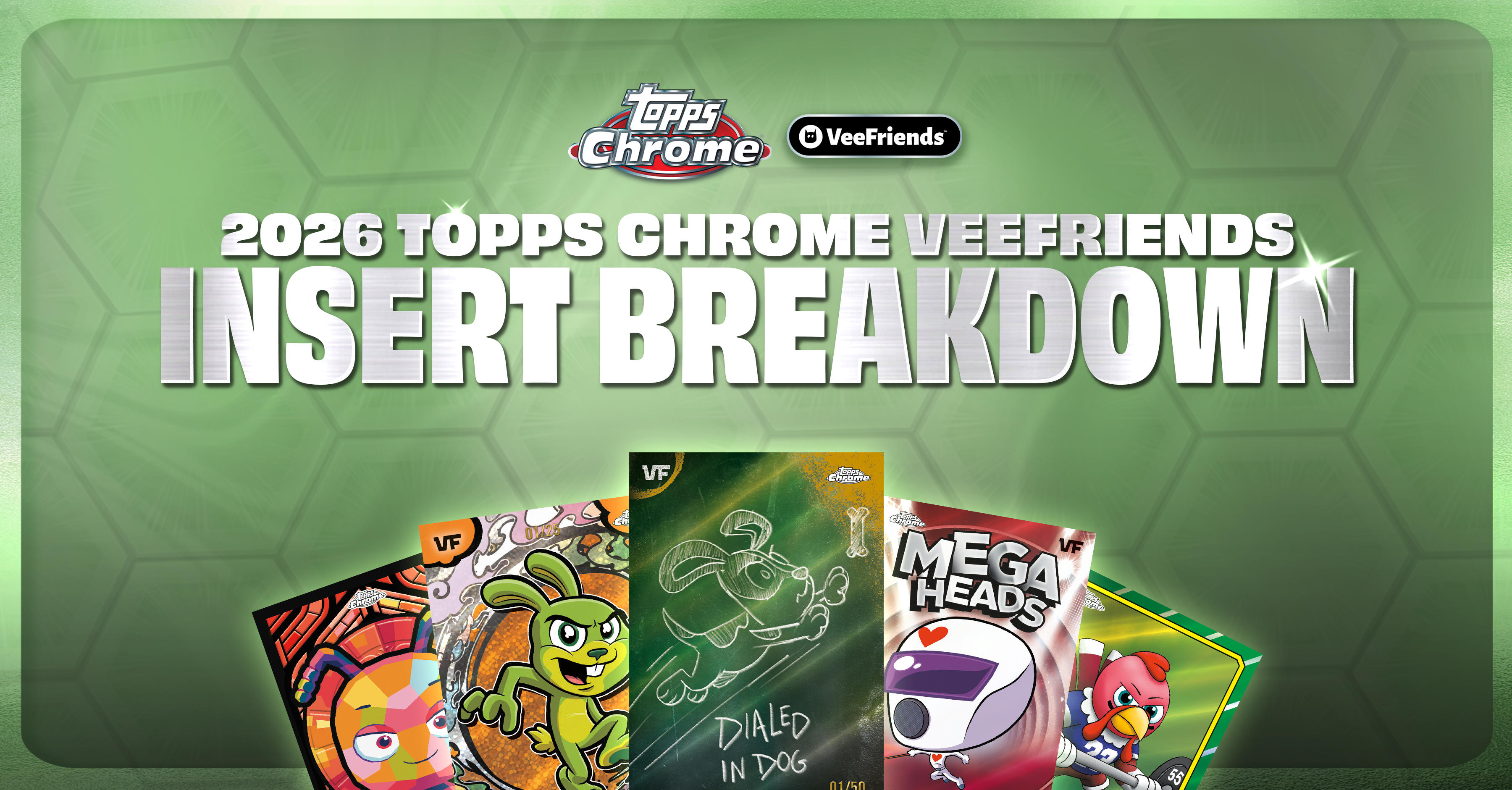Discover All 13 Inserts In 2026 Topps Chrome VeeFriends | 9 Brand