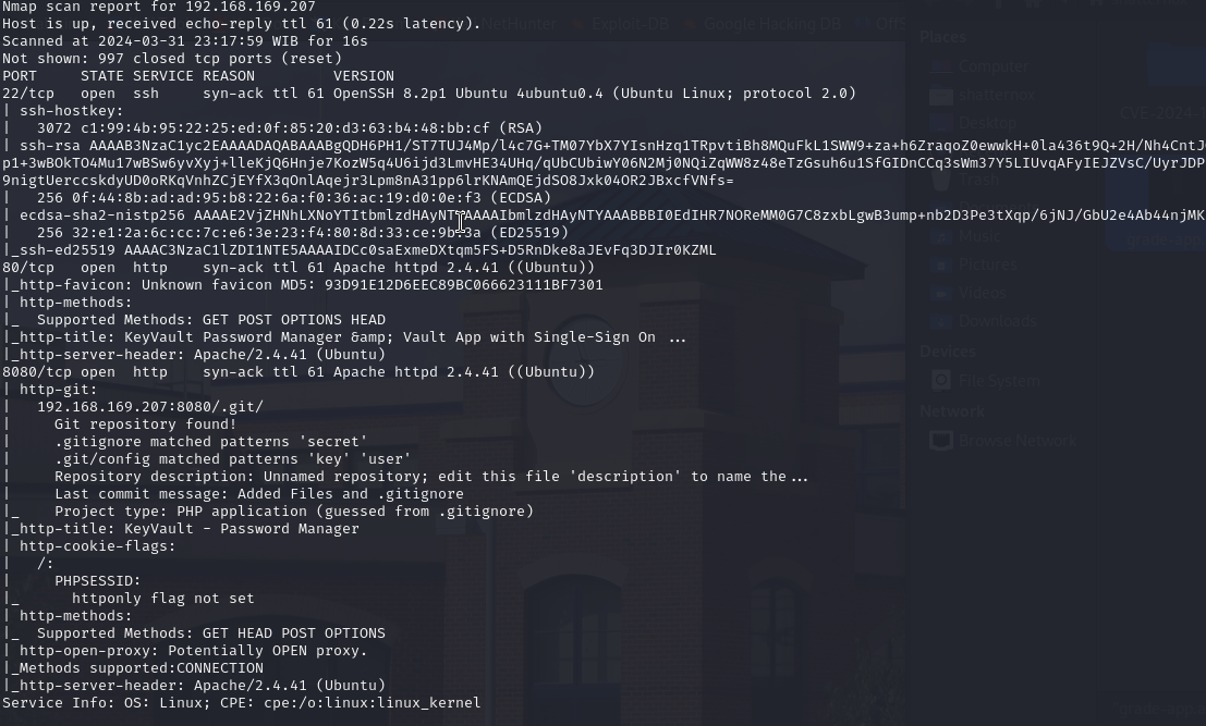OSCP Practice Series 76] Proving Grounds — KeyVault | by 0x3313