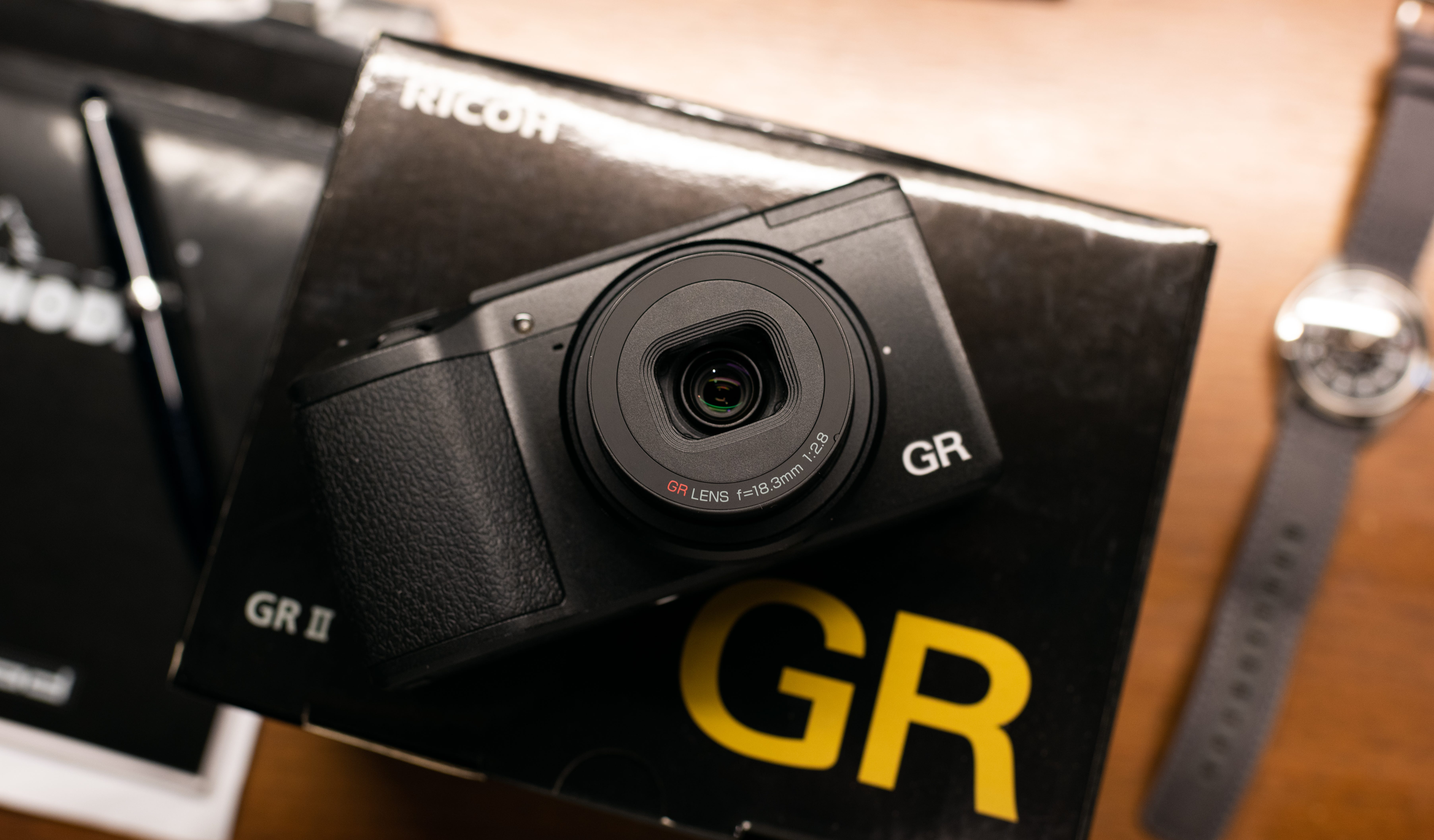 RICOH GRⅡ Ricoh GR II Silver Edition Digital Camera 175873 B&H Photo Video