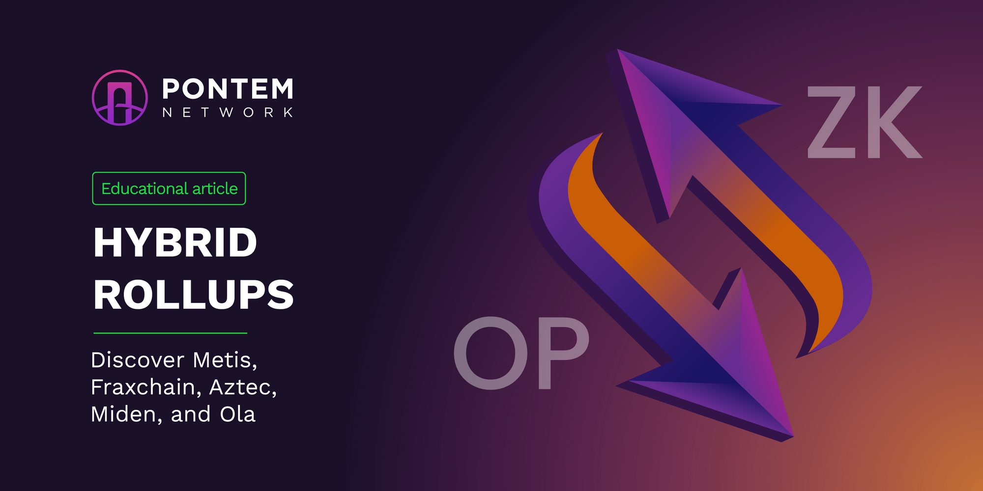 Hybrid rollups: discover Metis, Fraxchain, Aztec, Miden, and Ola | by  Pontem Network | Pontem Network