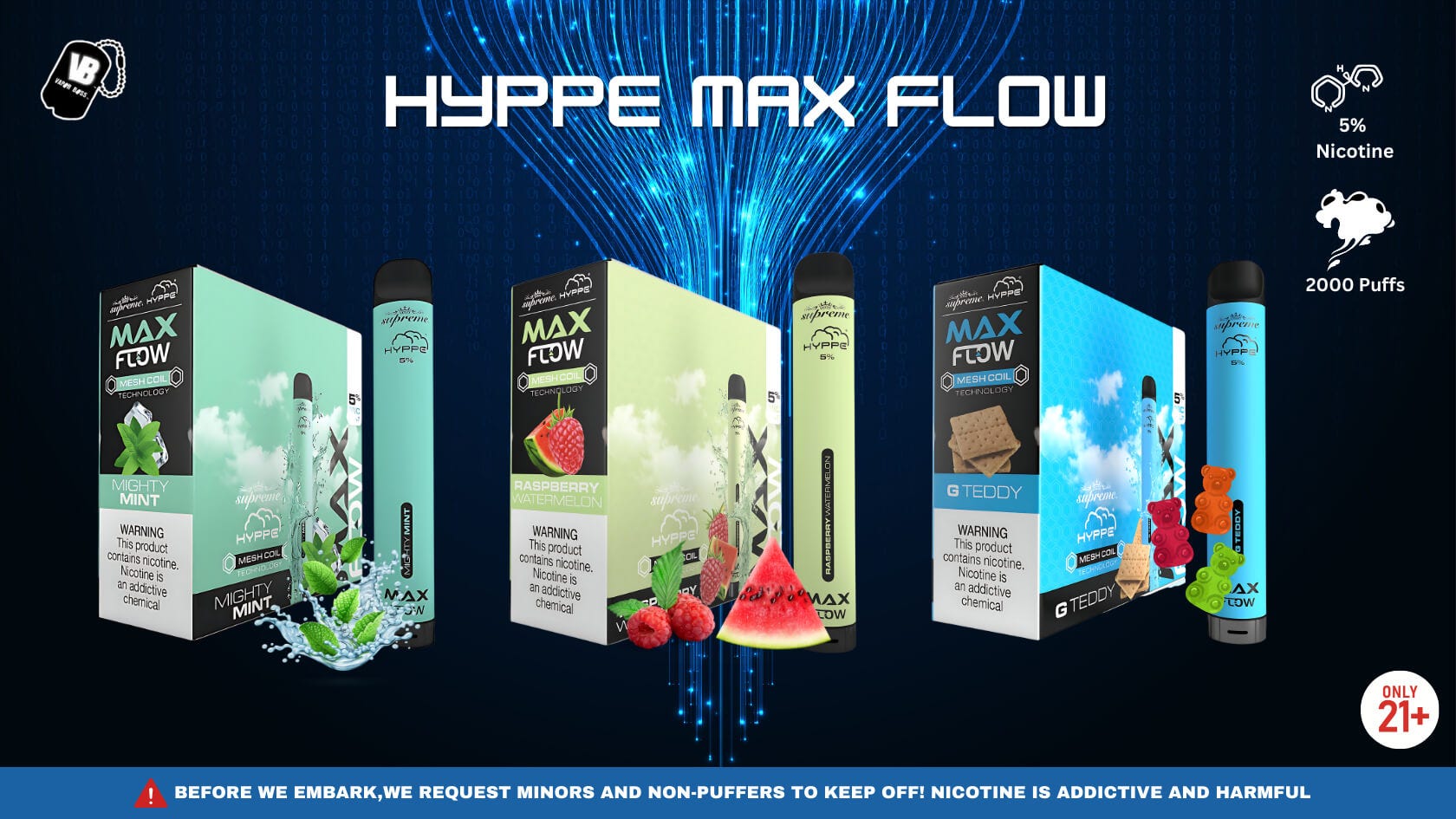 Hyppe Max Flavors: Dive Into Bold, Refreshing Blends | by Vapor Boss |  Medium