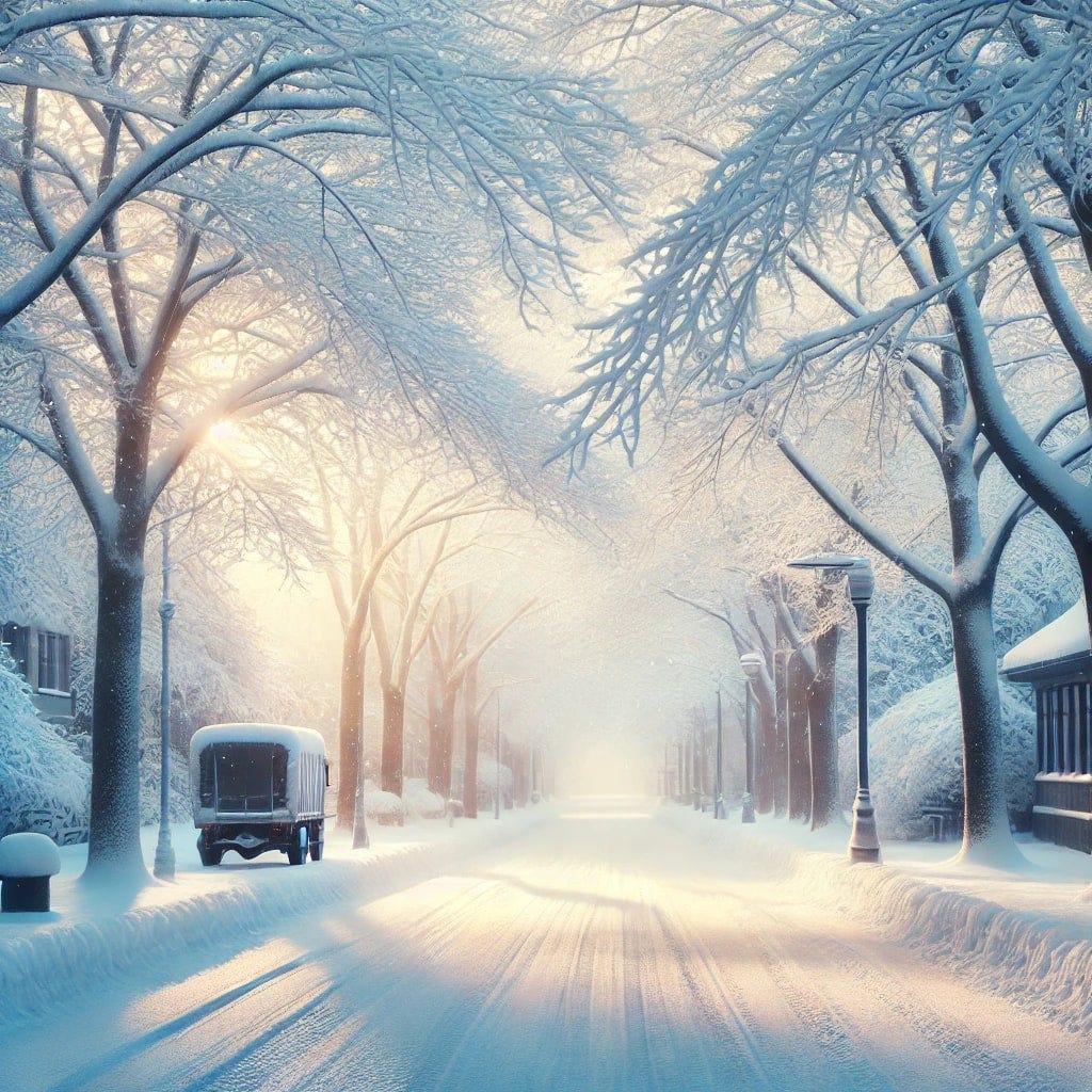 Winter Magic: The First Snow and Thoughts of You | by Silent