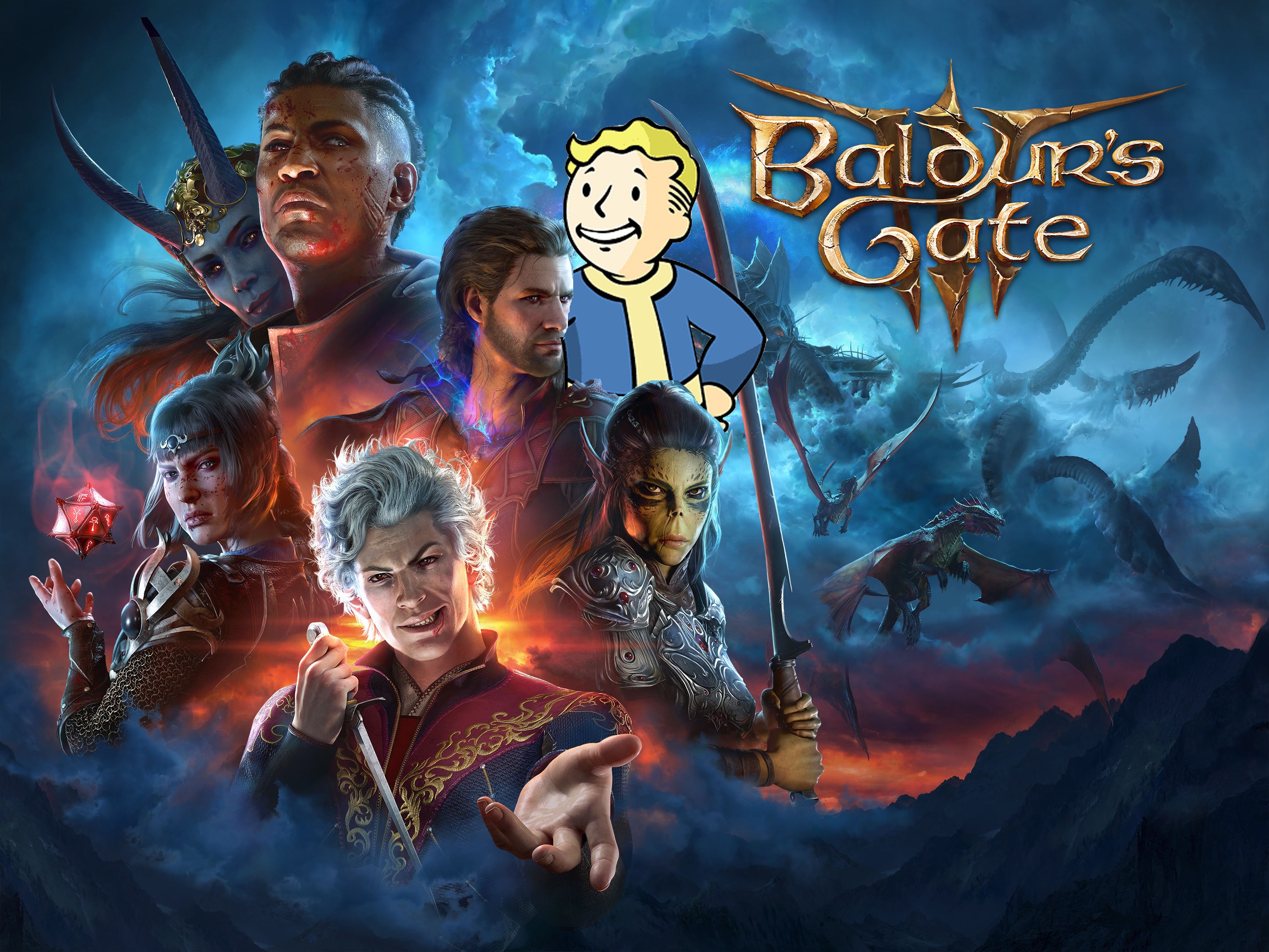 Coffret Baldur's Gate + Fallout - Jeux vidéo - Achat & prix