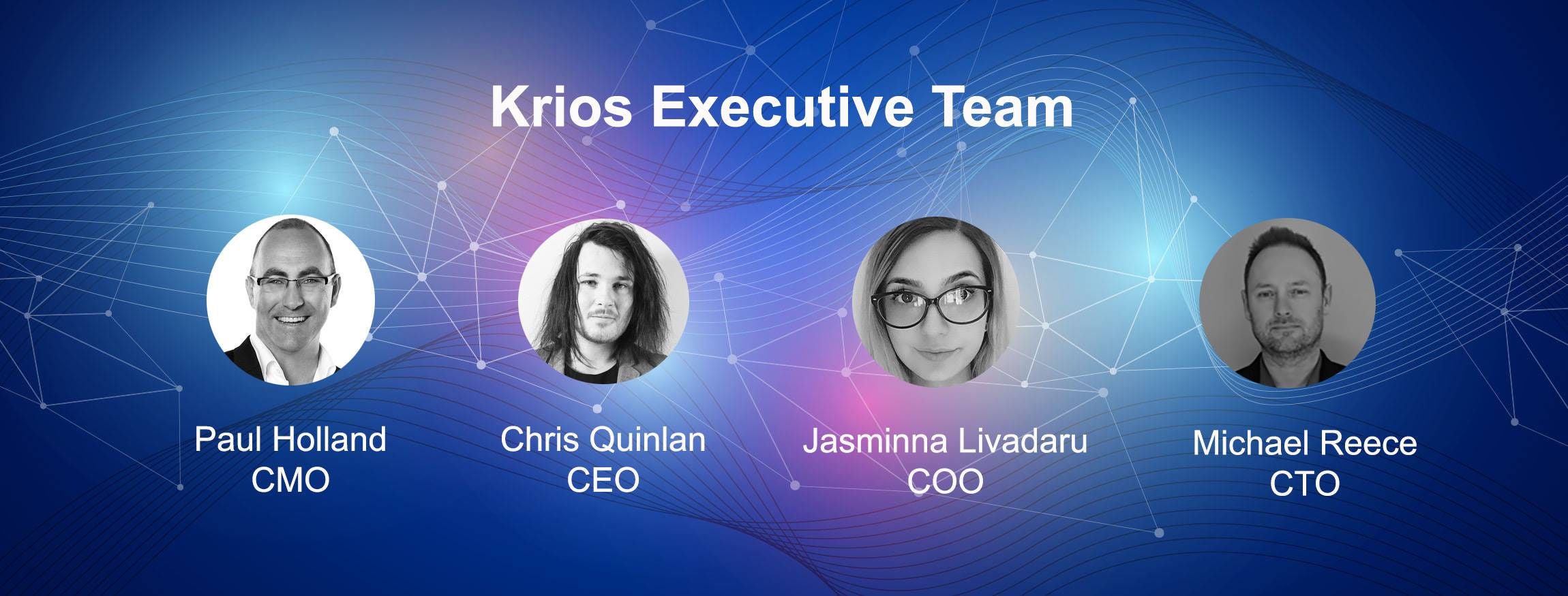 NEW: Krios Global Team Announced! | by Krios | Medium