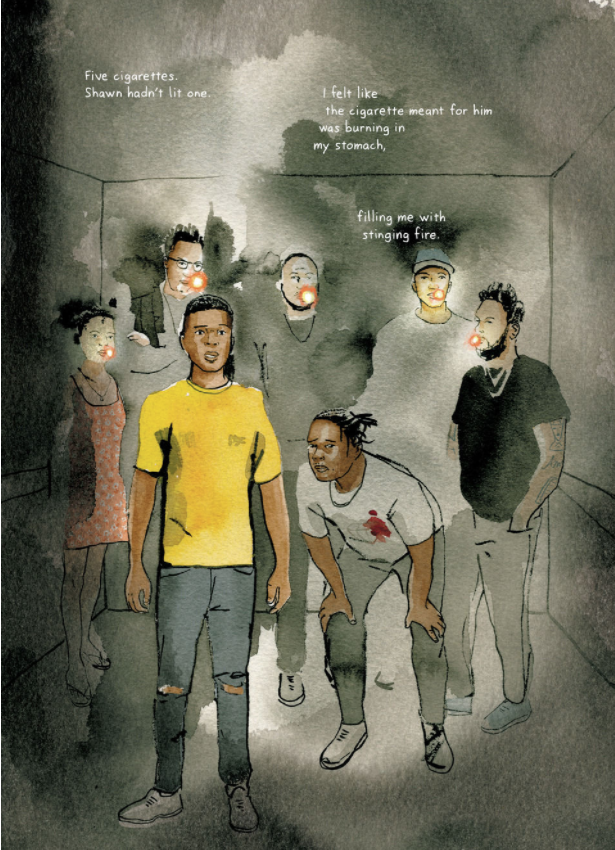 what does the cigarette smoke symbolize in long way down Long Way Down. Jason Reynolds wrote the story for A… | by Grace Wilson |  Making Comics