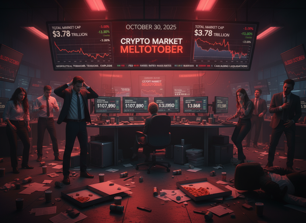 The Crypto Market Meltdown of October 30, 2025: A Deep Dive into Causes,  Impacts, and Future Scenarios | by TTBMath | Medium