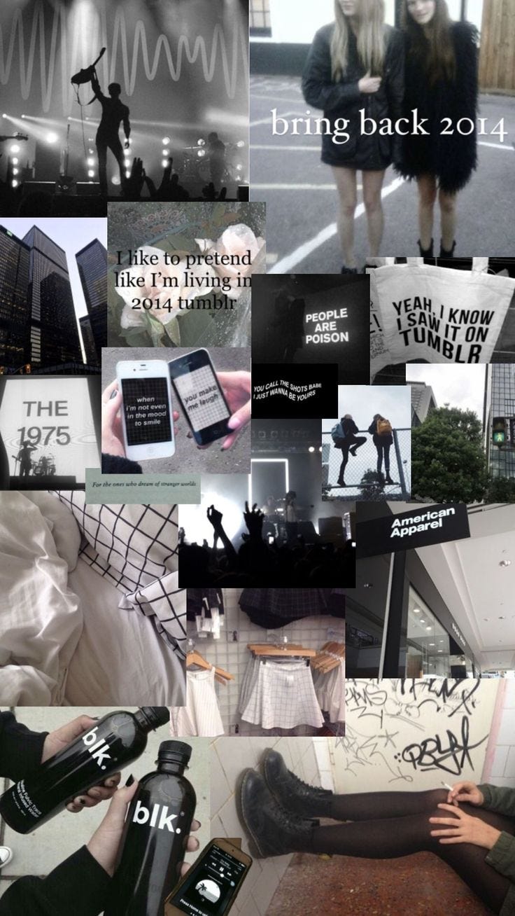 We Cringe, Therefore We Are: The Soft Grunge Internet Reboot | by Yiuhan |  Medium, image size:736x1308