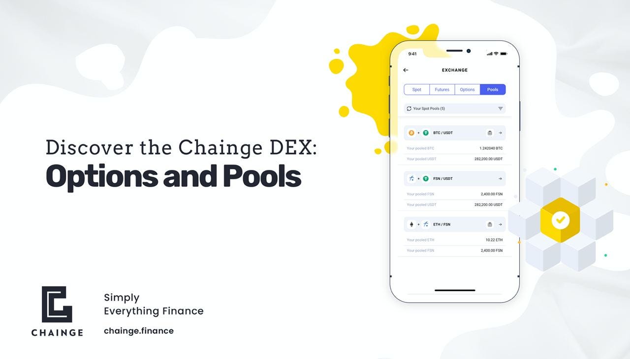 Discover the Chainge DEX: Pools and Options | by Chainge | Medium