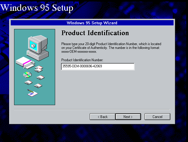 Reversing Microsoft's Windows95 Product Key Check Mechanism | by