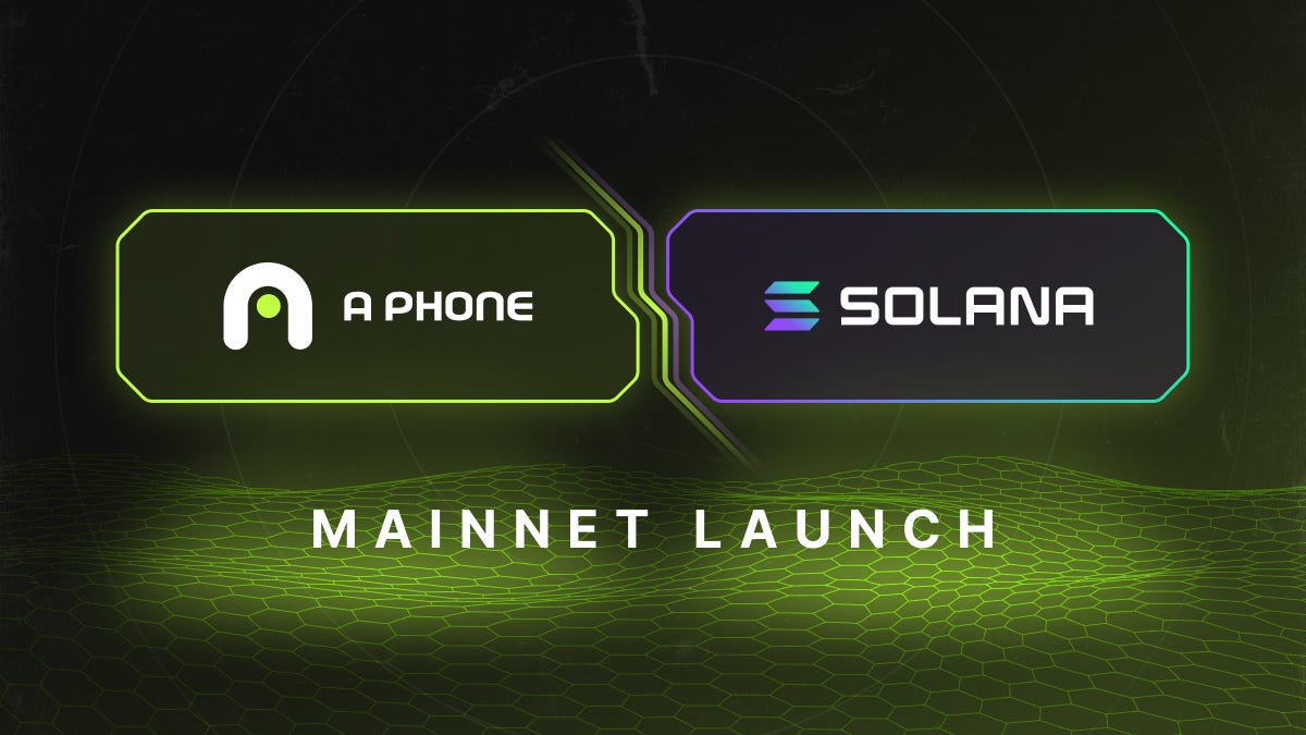 APhone Ushers in New Era of Decentralized Cloud Smartphones on Solana | by  APhone | Medium