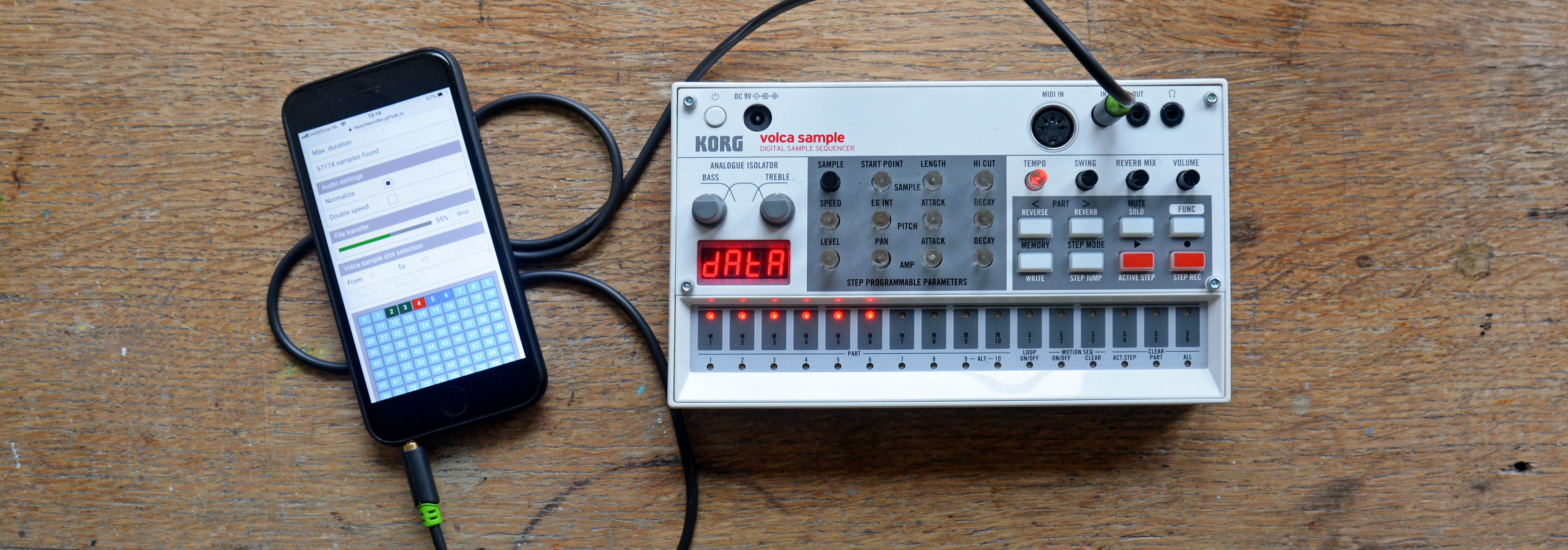 Random sounds on the Volca Sample | by Wouter Hisschemöller | Medium