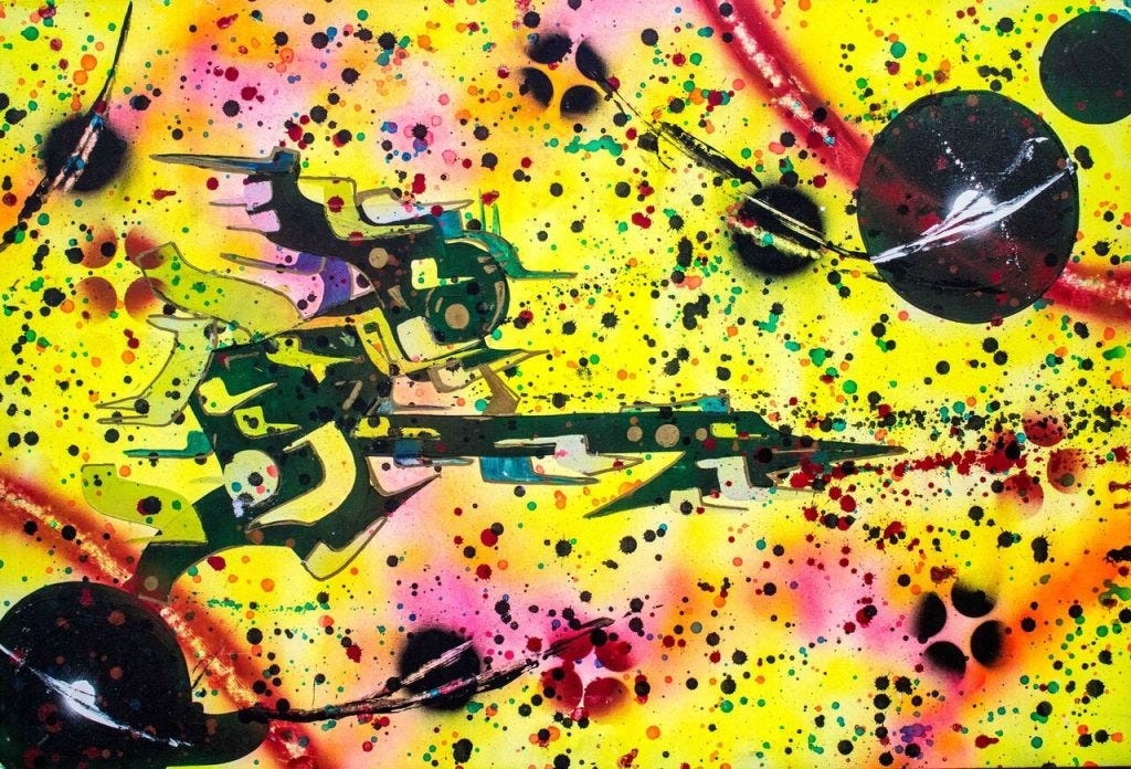 Rammellzee: A Roll of Dice. There are very few artists that could