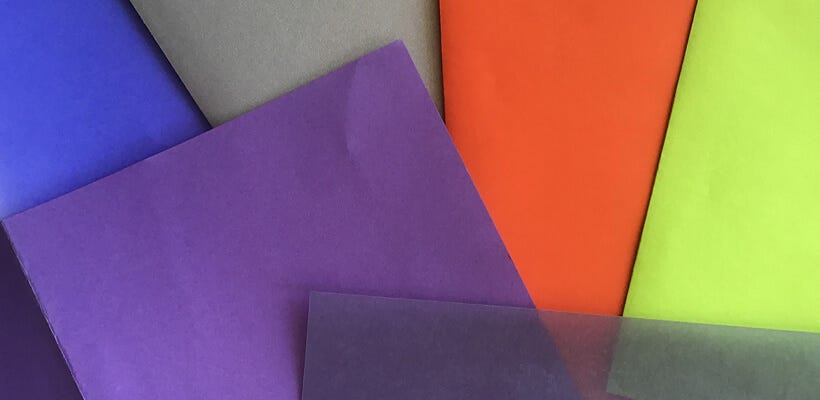 How to Choose Paper for a Design Project | by Colleen Gratzer
