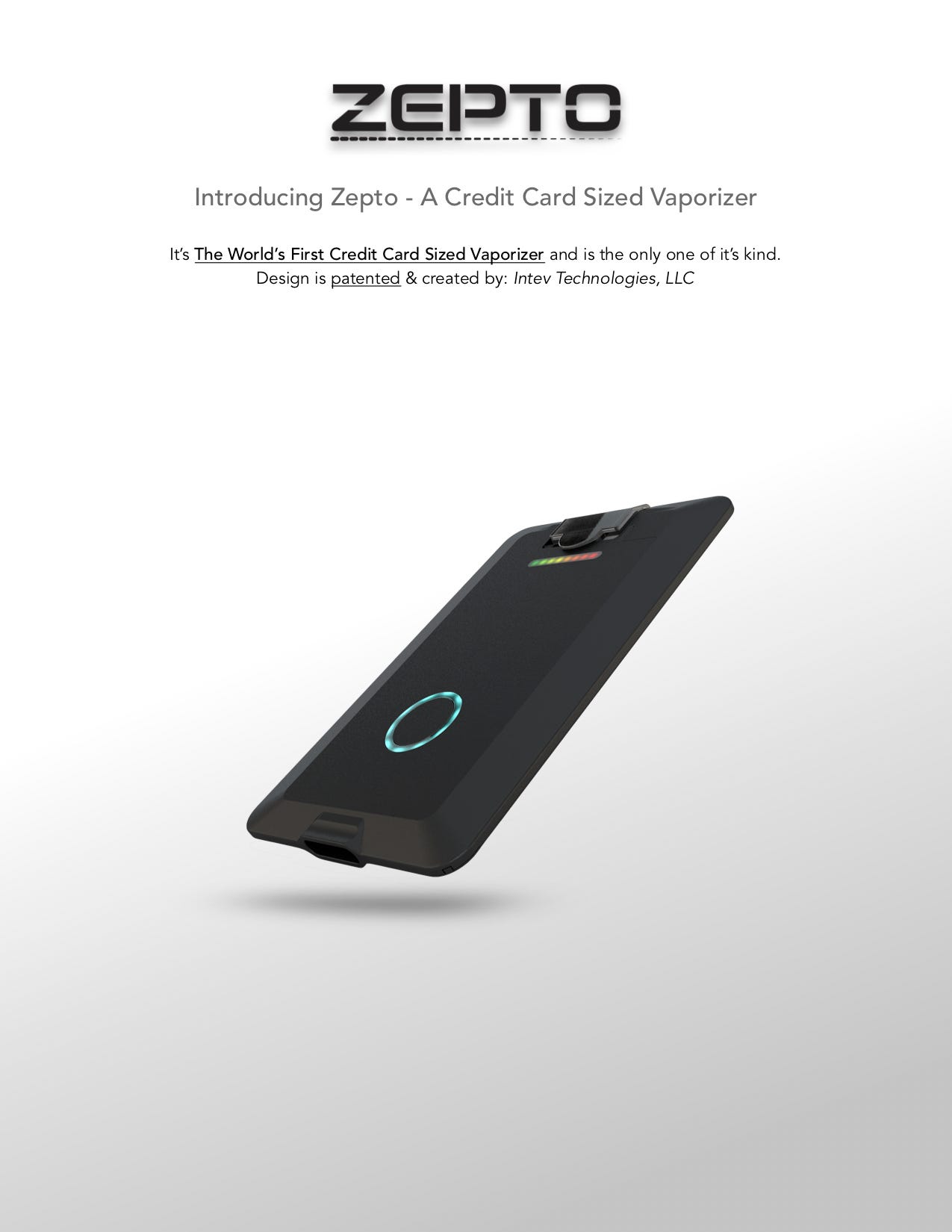 Meet Zepto Vape. The Worlds First Credit Card Sized… | by Zepto Vaporizer