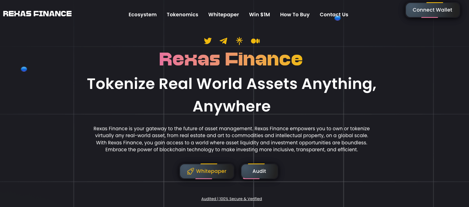 Rexas Finance: The Future of Real-World Assets (RWA) Tokenization | by  Coinmonks Team | Coinmonks | Medium