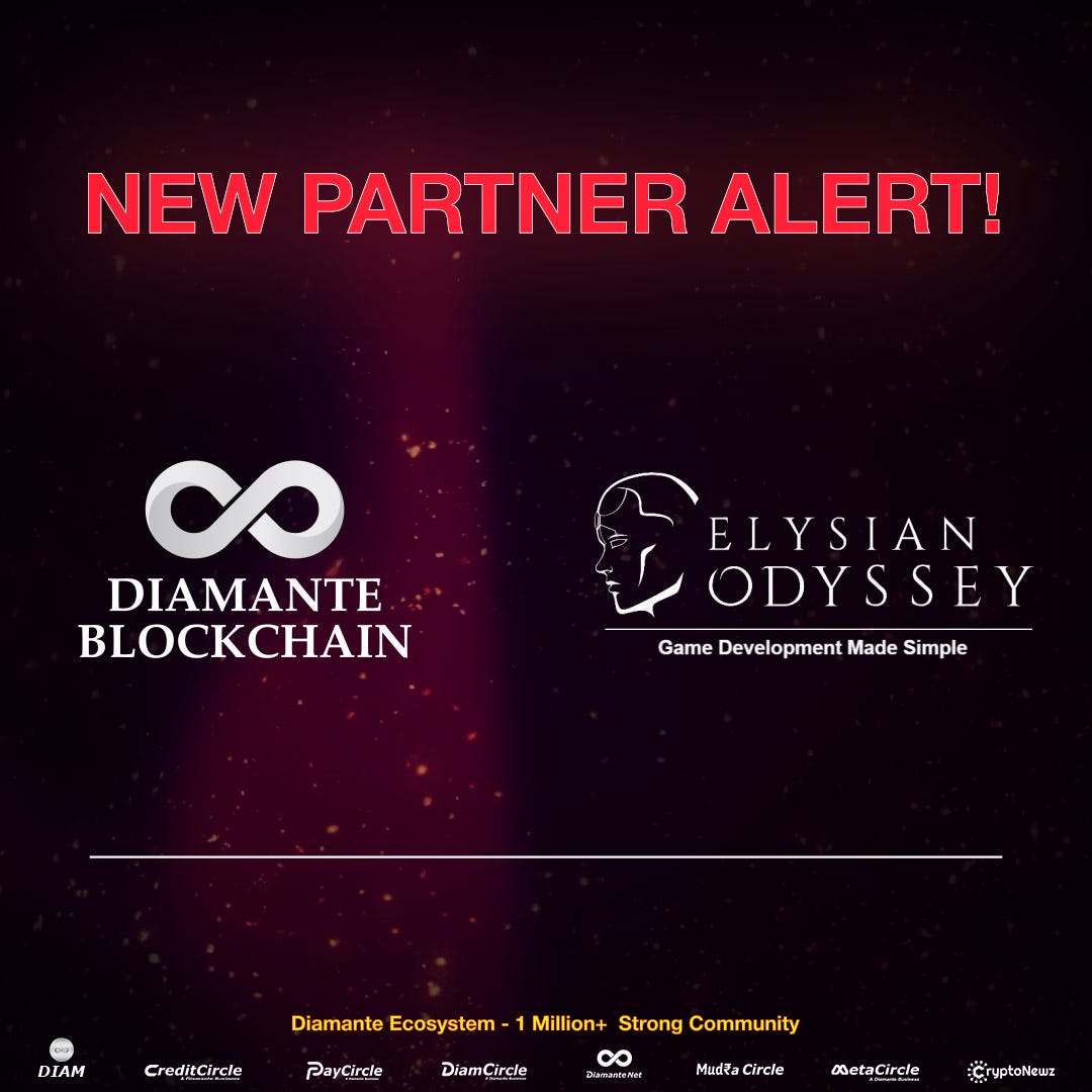 Diamante Blockchain has Partnered with Elysian Odyssey - DIAM - Medium