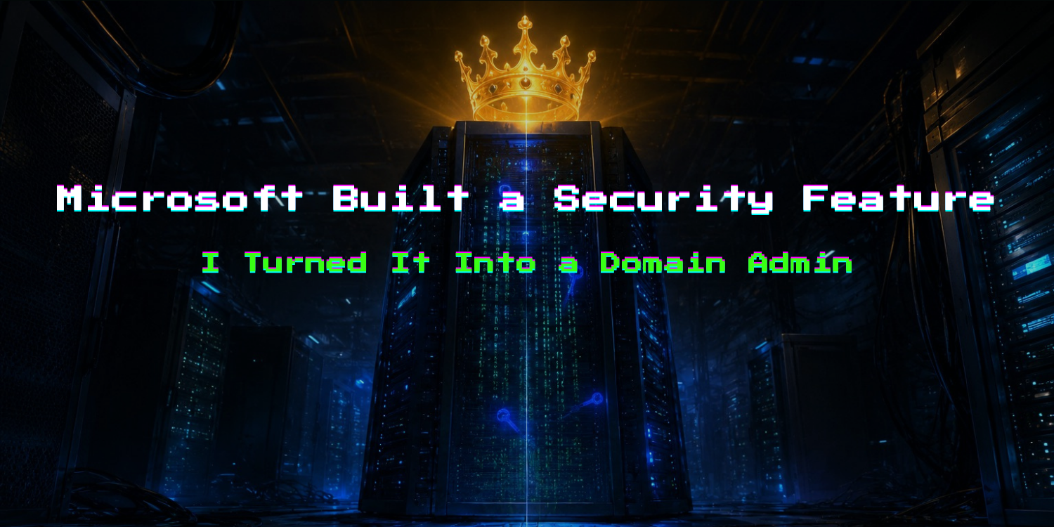 Microsoft Built a Security Feature. I Turned It Into a Domain