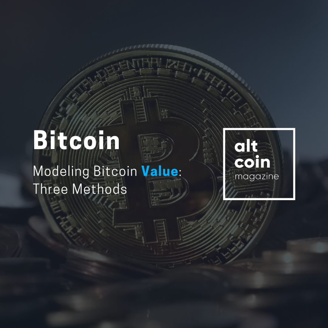Modeling Bitcoin Value: Three Methods | by Stephen Perrenod | The Capital |  Medium