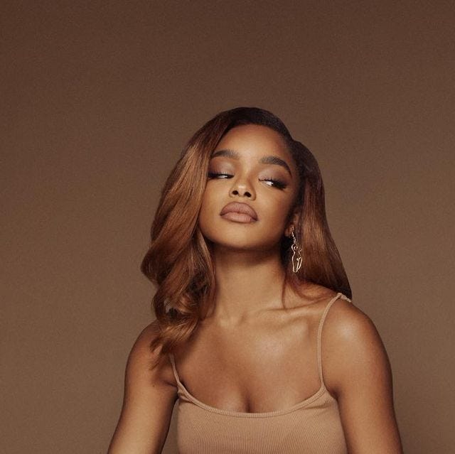 marsai martin brown dress Marsai Martin's Fashion Evolution: A Captivating Journey of Style,  Confidence, and Individuality | by Marsaicloset