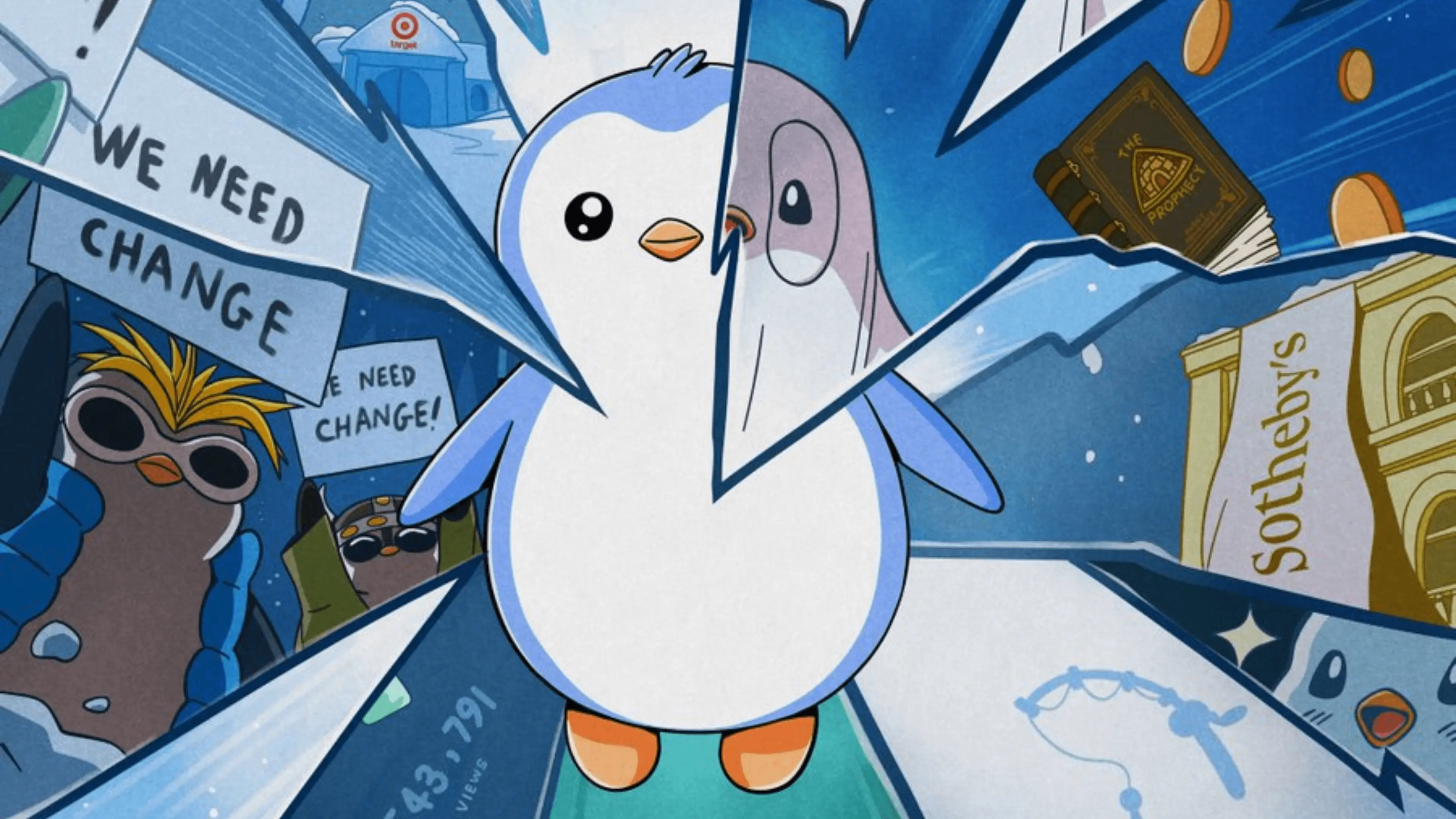 Abstract Chain and Pudgy Penguins: The Web3 Disney in the Making | by DD  Long | Medium
