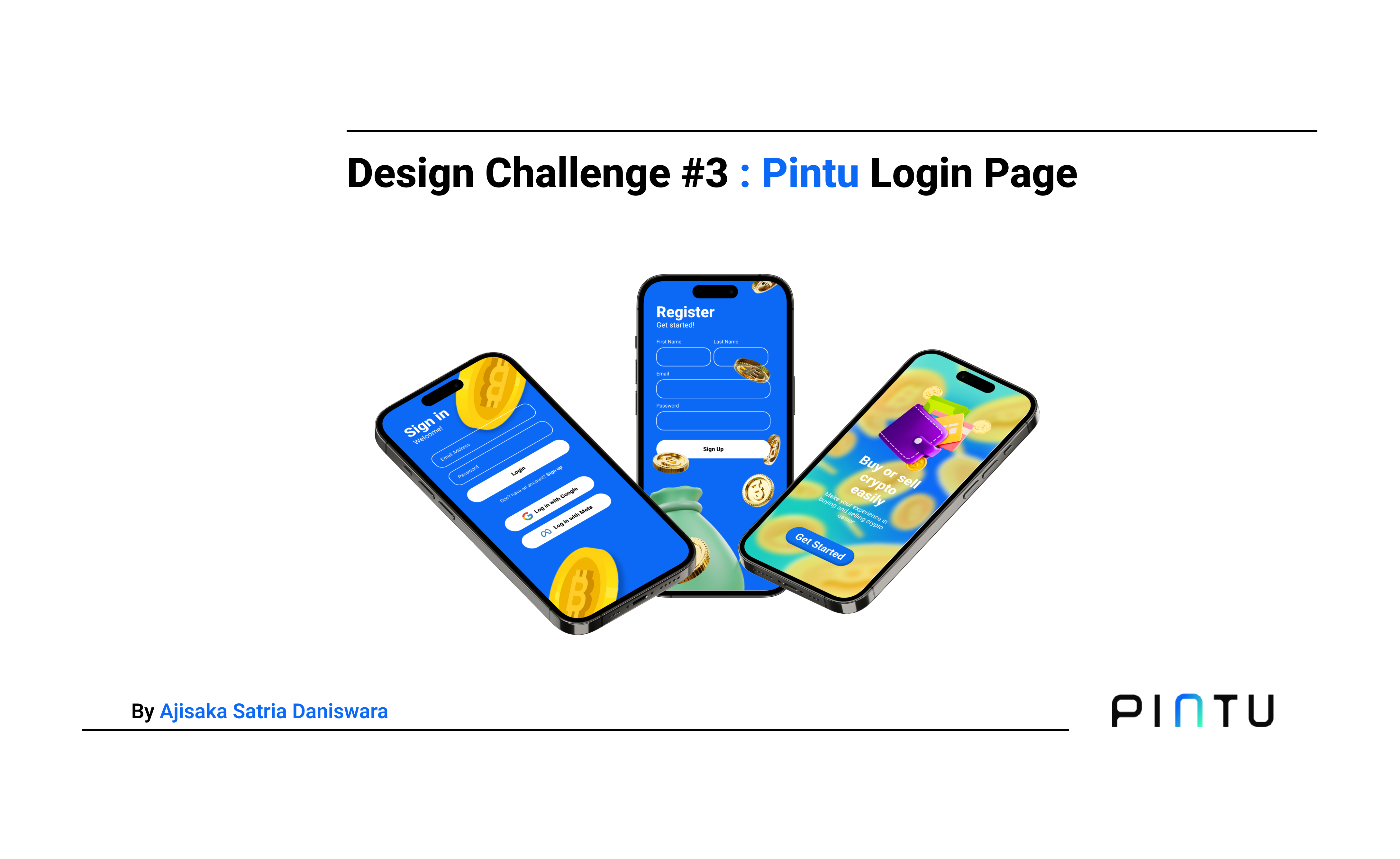UI/UX Design Challenge #3 : Re-design Pintu Login Page | by Ajisaka Satria  Daniswara | Medium