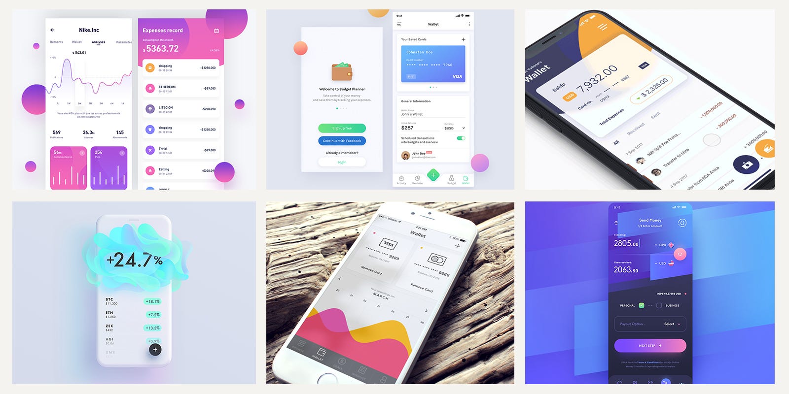 Best Wallet Design Inspiration Ever | by Premiumuikits | Muzli - Design  Inspiration