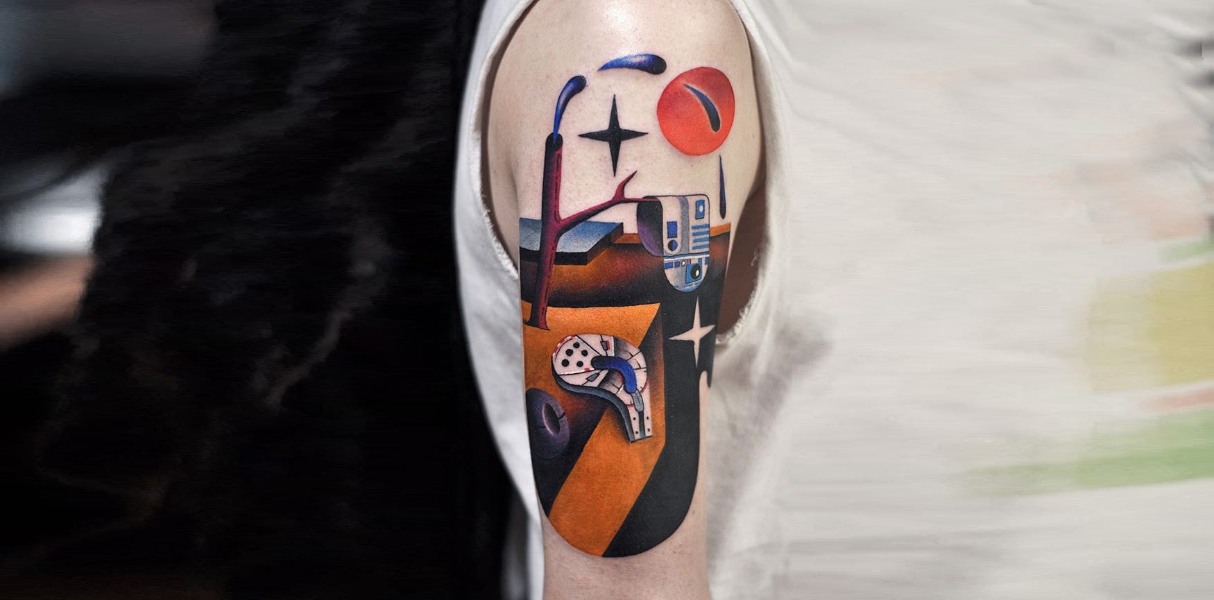 As tatuagens psicodélicas de David Cote | by Carolline Pinheiro | Tattoo2me  Blog | Medium, image size:1750x865