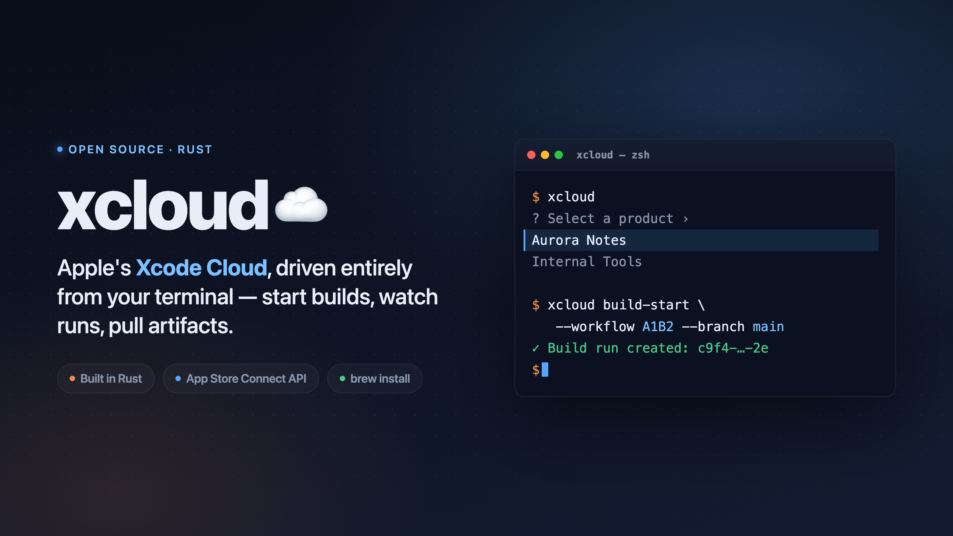 xcloud: a Rust CLI for Xcode Cloud builds | Medium