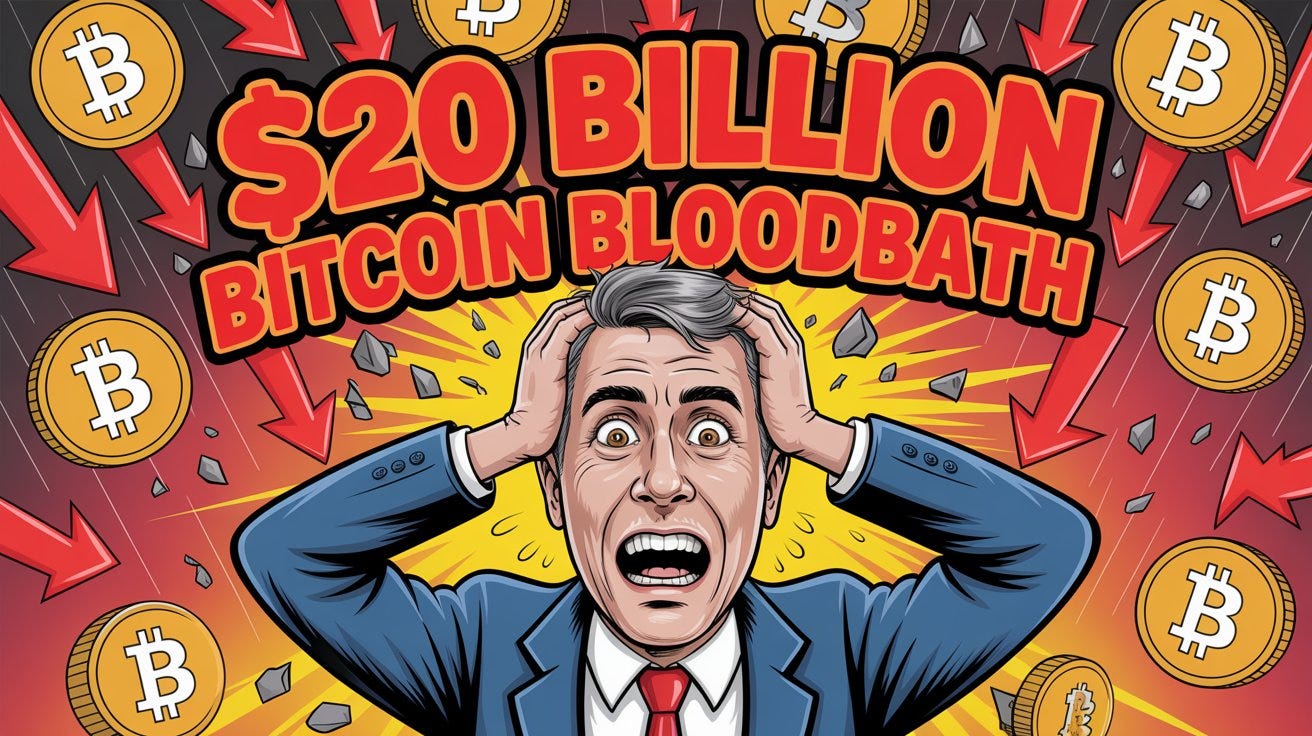 Michael Saylor Breaks His Silence After a $20 Billion Bitcoin Bloodbath |  by Gabriel R. | Crypto & Trading | Crypto Capital | Medium