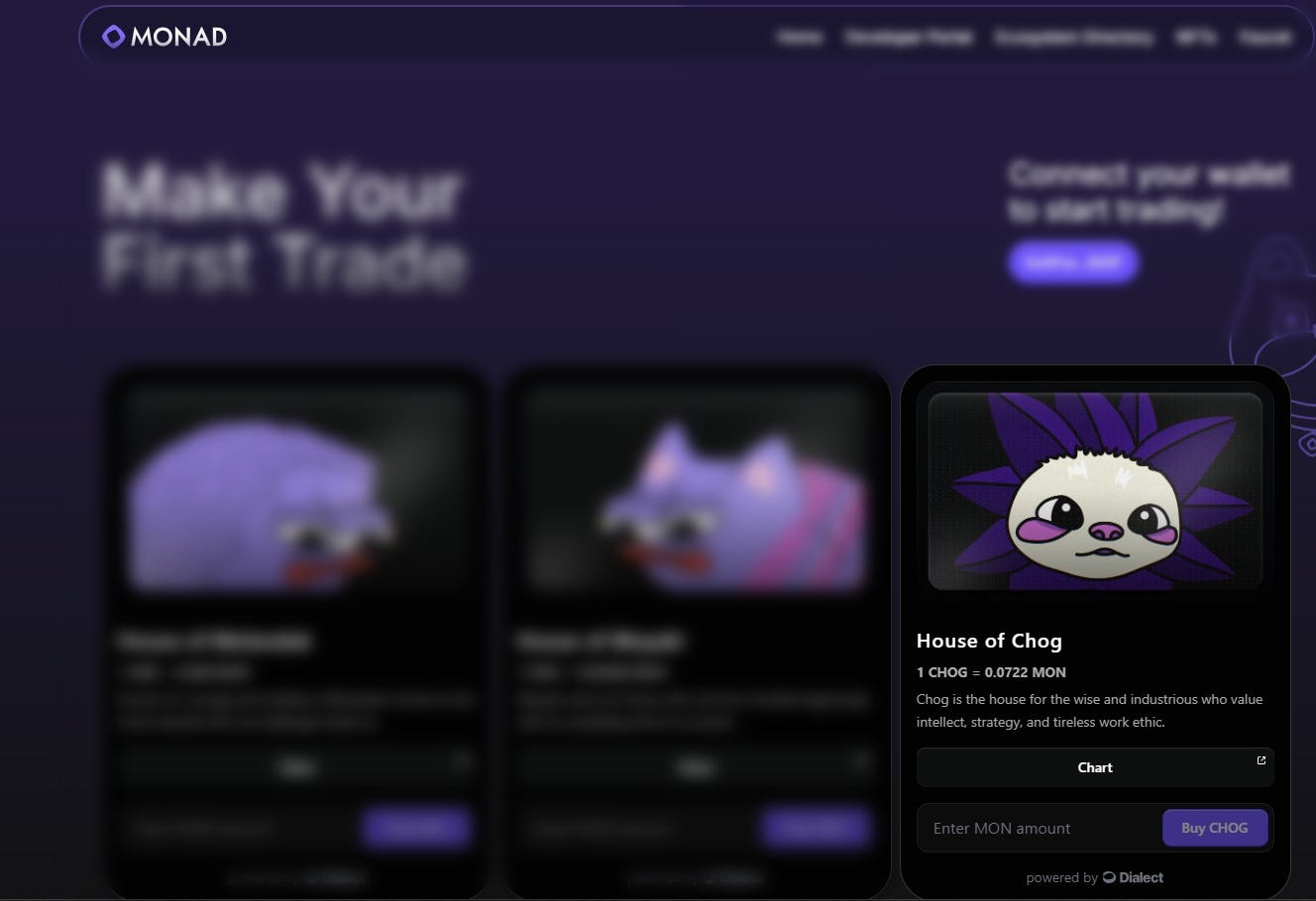 Chog: The Top Project in the Monad Ecosystem — From Origins to Leadership.  | by Dag | Medium