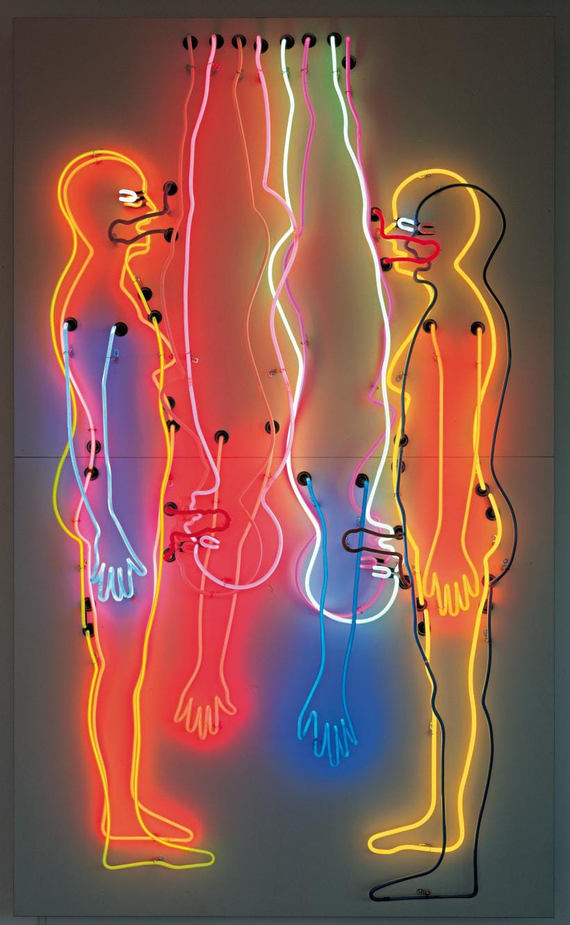 Bruce Nauman. Creativity today has allowed for the… | by Roxanne