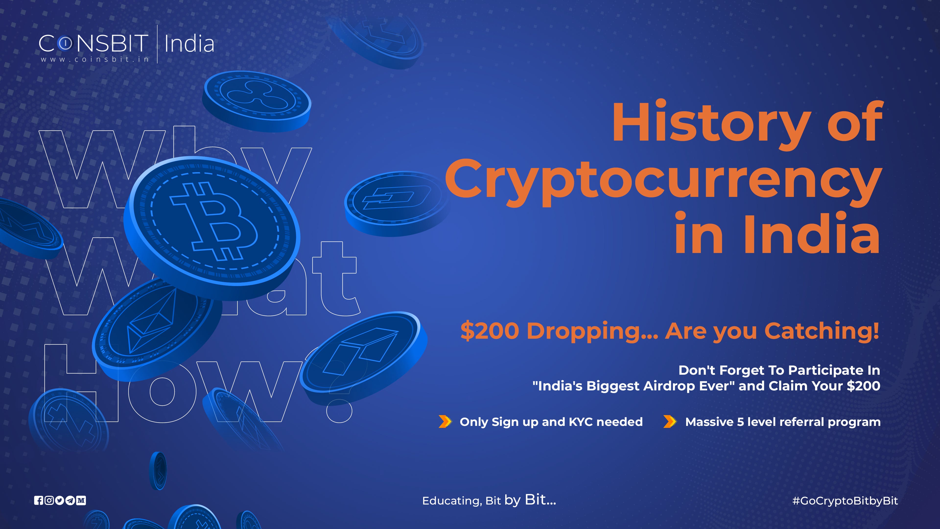 History of Cryptocurrency in India | by Cryptoforce India | Medium