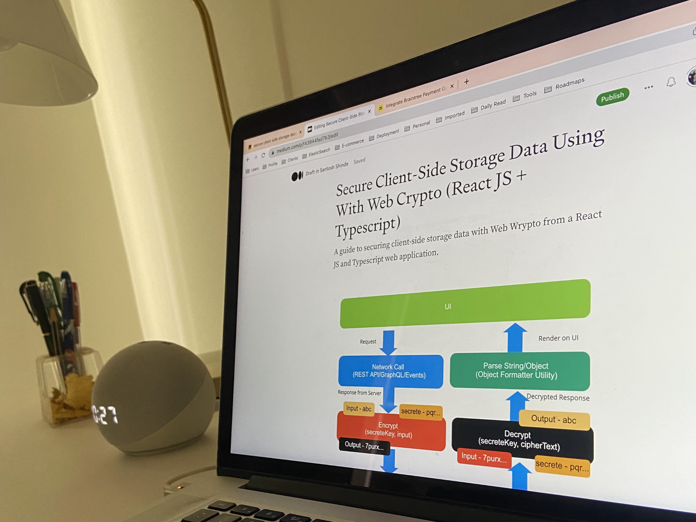 Secure Client-Side Storage Data with Web Crypto (React + TypeScript) |  JavaScript in Plain English