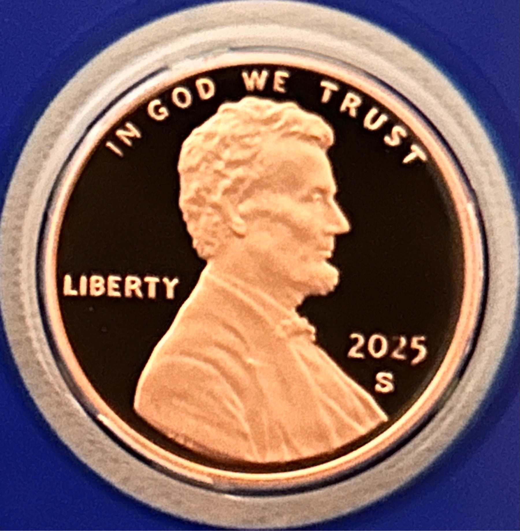 Sミント1セントコイン 2025年 PROOF Lincoln 1枚