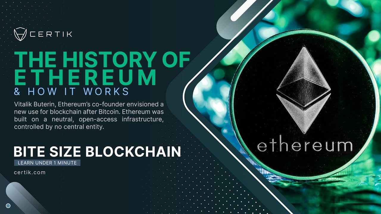 The History of Ethereum & How It Works | by CertiK | Medium