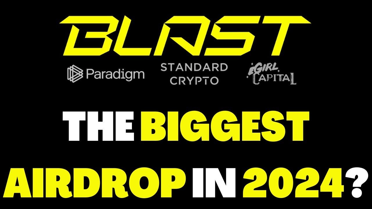 How To Join the Blast Airdrop Now? Free Airdrop Guide | by Vosk Coin |  Medium