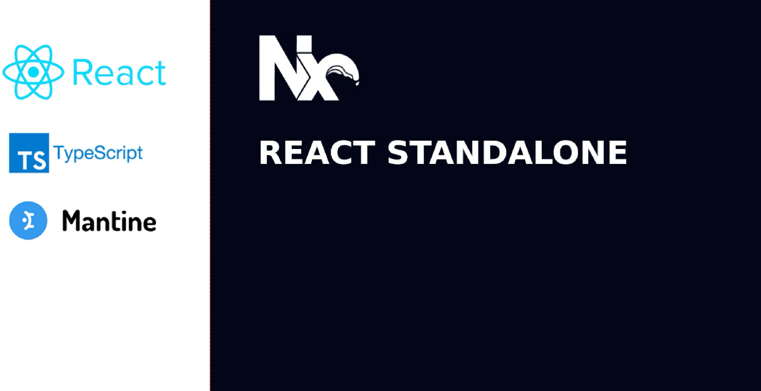 A brief introduction to the concept of a Nx React standalone