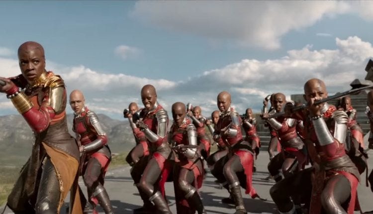 Les Dora Milaje de Black Panther, inspirées d'une vrai armée de femmes africaines | by Pulse Live Afrique | Medium