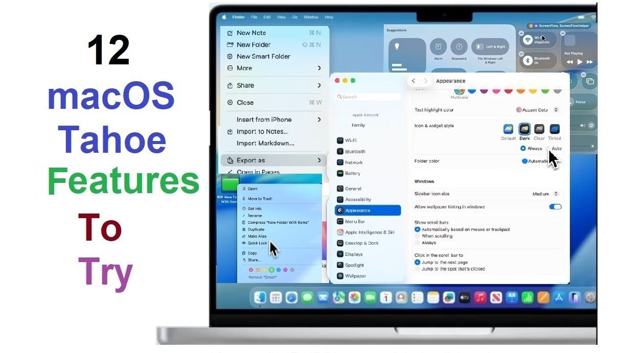 12 macOS Tahoe Features You Definitely Need To Try | by Faizan