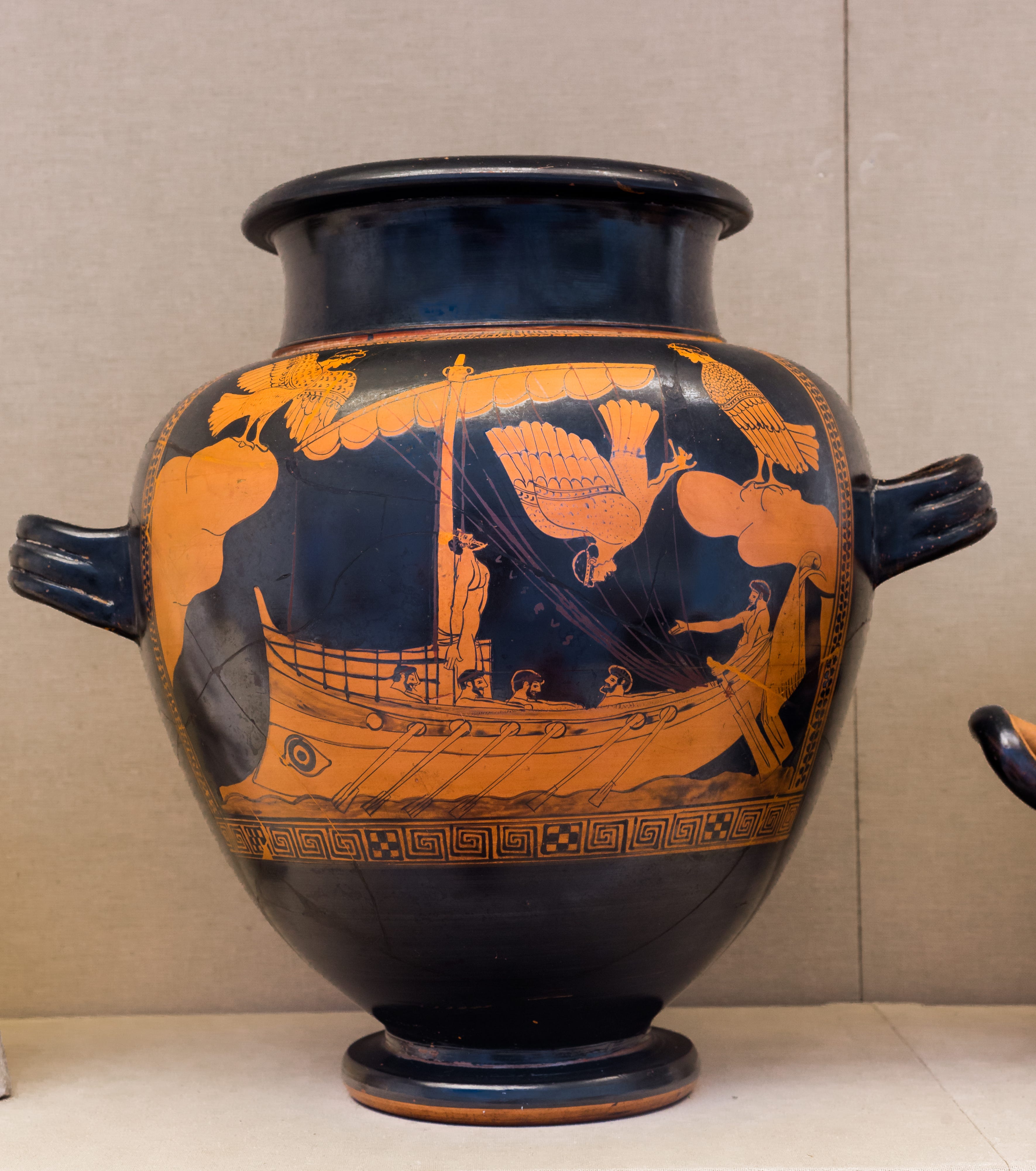 Red Figure Ware Greek Red Clay Pottery