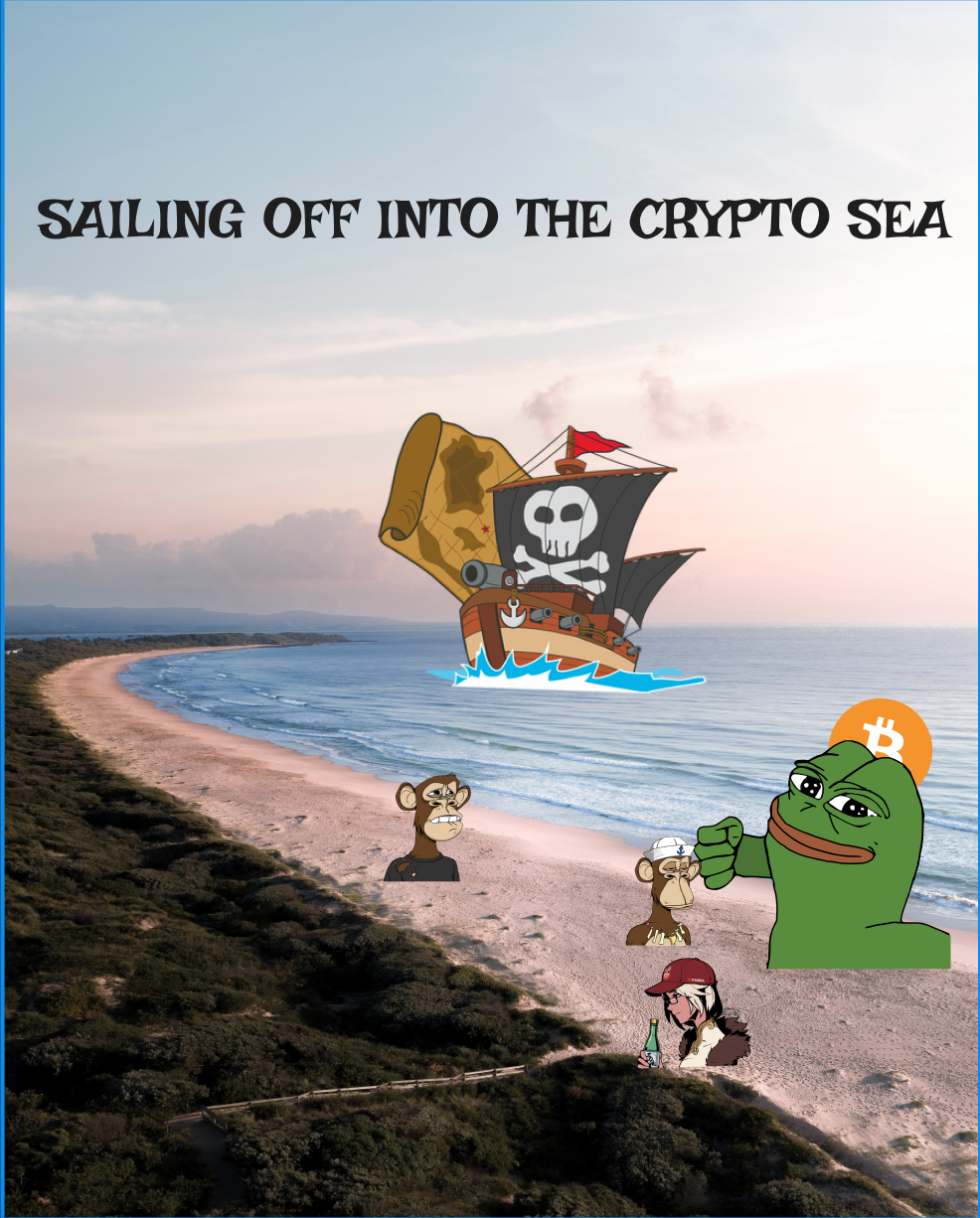 Sailing Off IntoThe Crypto Sea. Move over Bored Apes, real treasures… | by  Old School Crypto | Medium